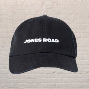 Jones Road black 47 brand cotton embroidered logo Dad Hat One Size